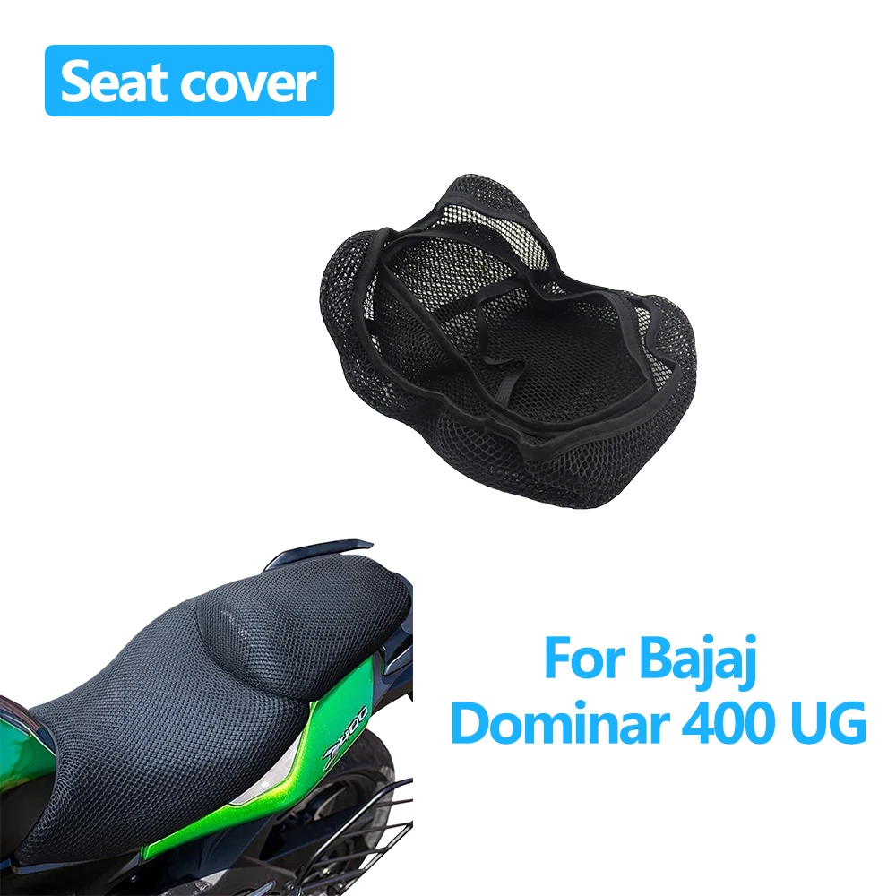 

Чехол на сиденье мотоцикла Bajaj Dominar 400 UG 400UG, 3D сетчатое тканевое сиденье, нескользящая дышащая теплоизоляционная защитная подушка