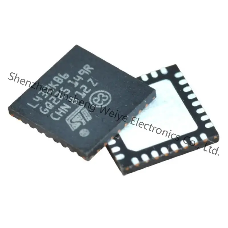 STM32L432KBU6 MCU 32-bit ARM Cortex M4 RISC 128KB Flash 2.5V/3.3V 32-Pin UFQFPN EP T/R