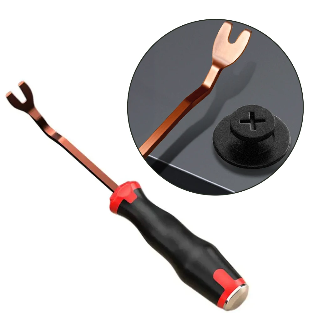 4inch Car For Auto Trim Removal Tool with Clip Pliers for Door Panels and For Automotive Clip Fastener Removal