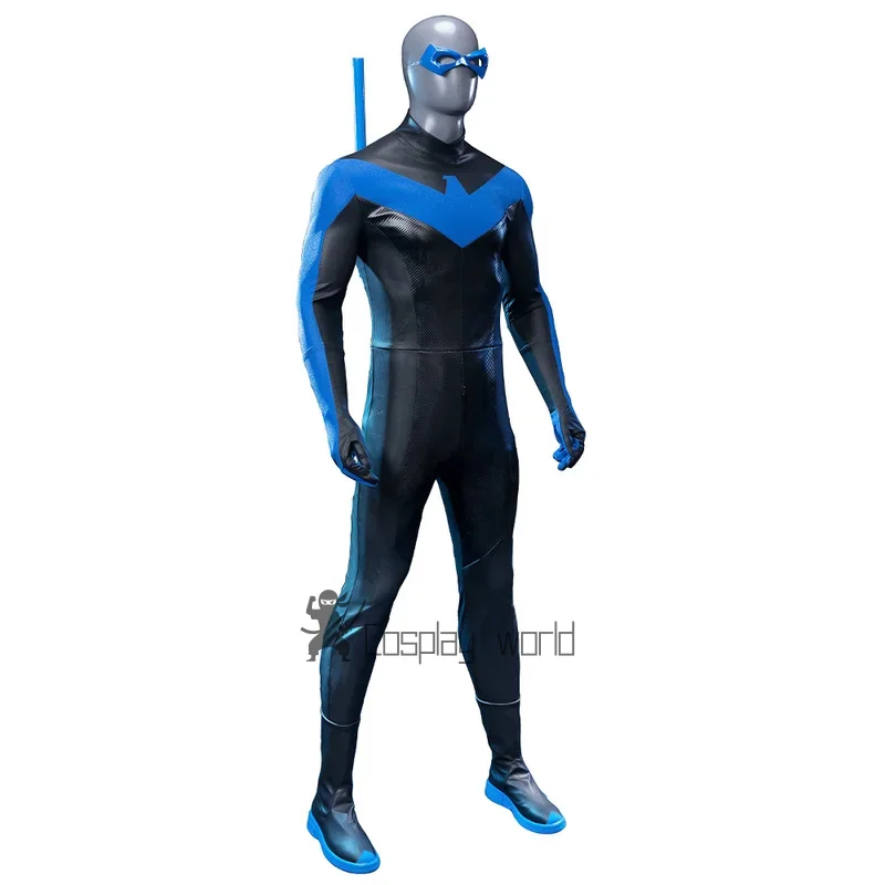 

Dick Cosplay Costume Gray Blue Jumpsuit Sonn Halloween Carnival Party Outfits Clothing