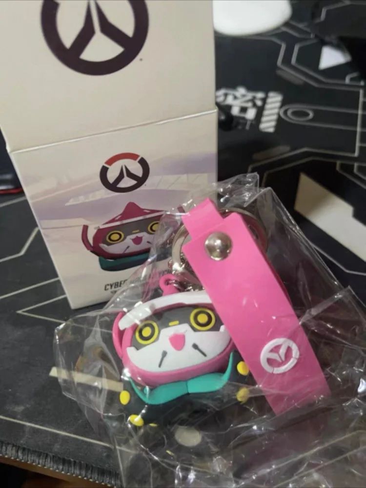 Genuine Pachimari Soft PVC Keychain Pendant Duck Style Cyber Style Pachimari Hanging Charm Game Merch Collectible Ornament Gift view 2