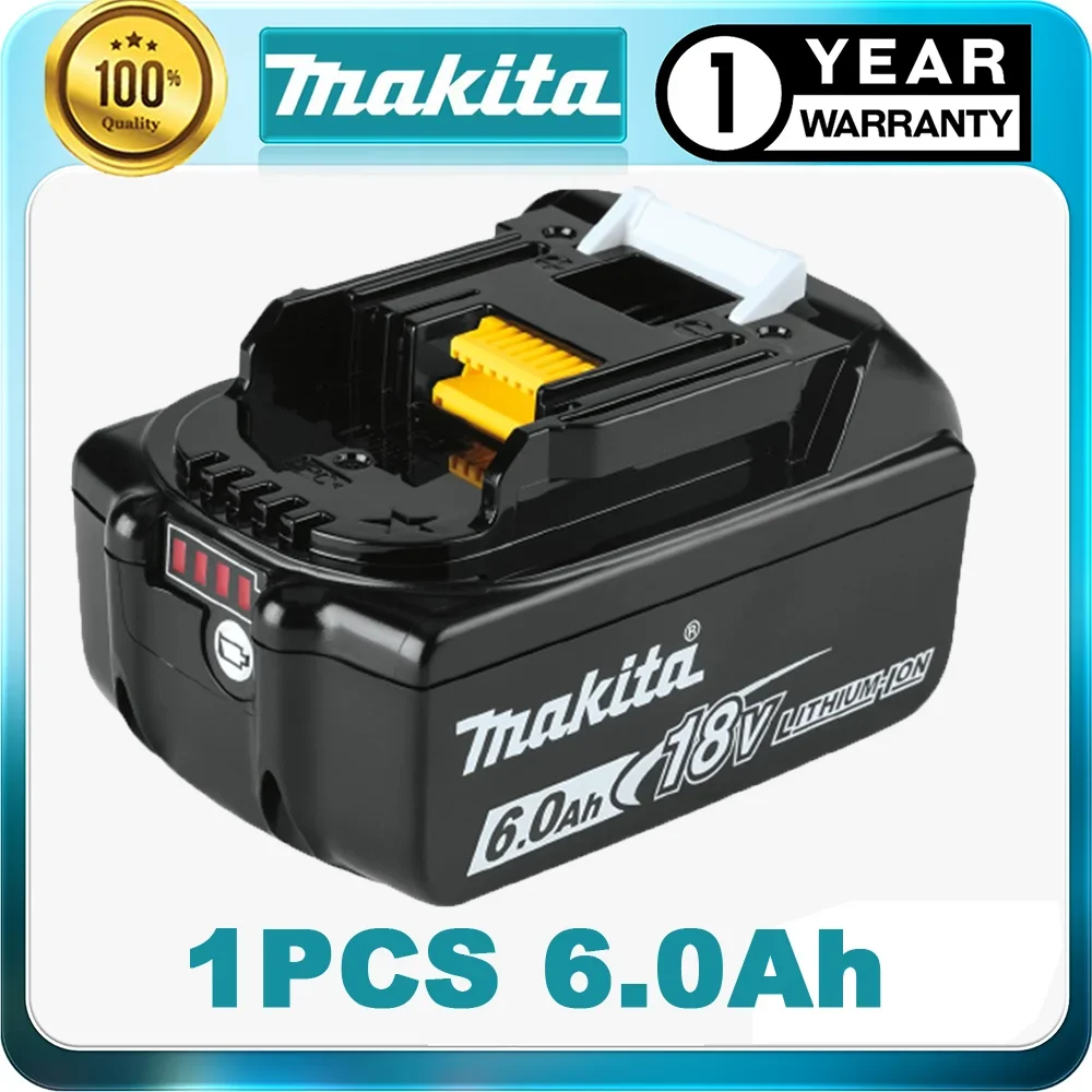 

Genuine Makita 18v lxt battery 3.0Ah/5.0Ah/6.0Ah Replacement Lithium Battery BL1830 BL1850B BL1850 BL1840 BL1860 BL1815 BL1820