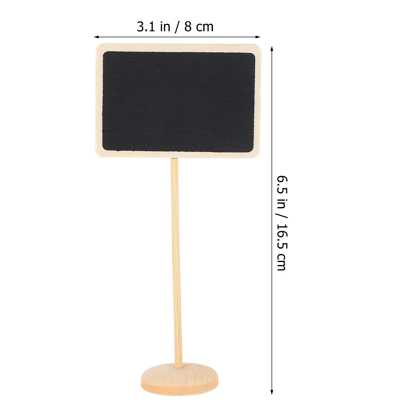 10 Stück Message Board Tafel Holztafeln Kleines Schild Mini Tafel Schilder