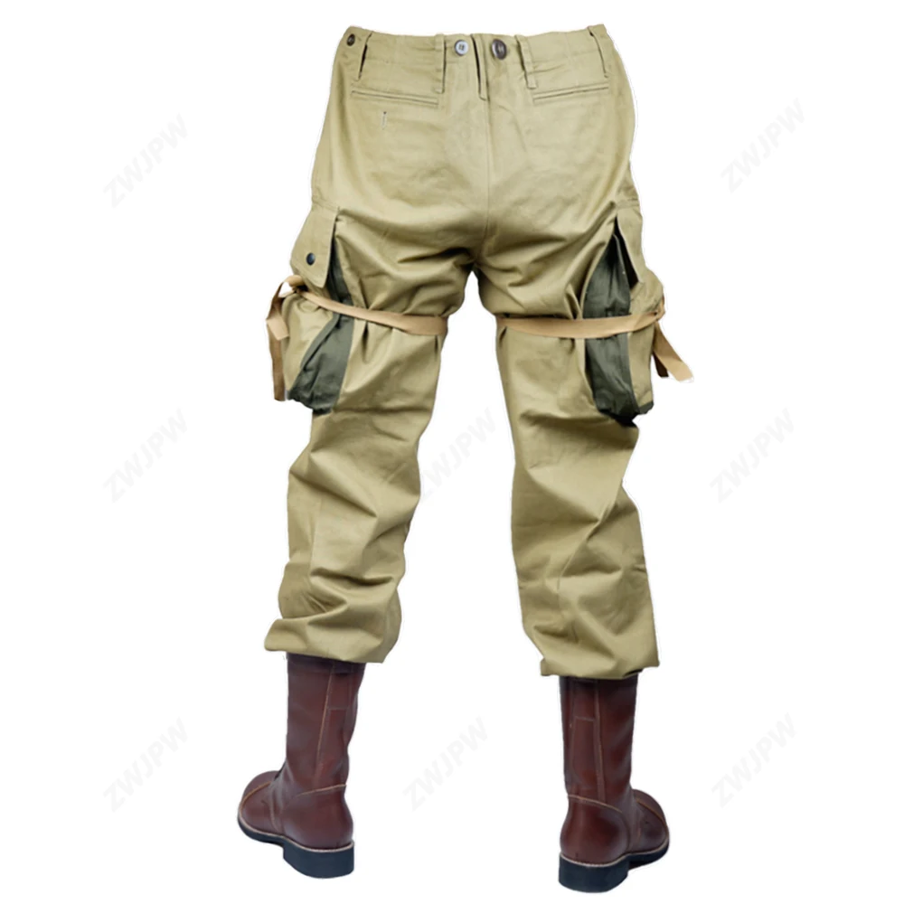 WWII WW2 US Combat 1942 M42 Uniform 101 Air Force paracadutisti truppe pantaloni uniforme militare pantaloni rievocazioni di guerra 5605101