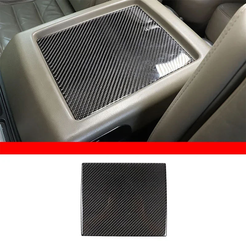 soft carbon fiber For Hummer H2 2003-2007 car styling car center console armrest box slot pad sticker car interior accessories