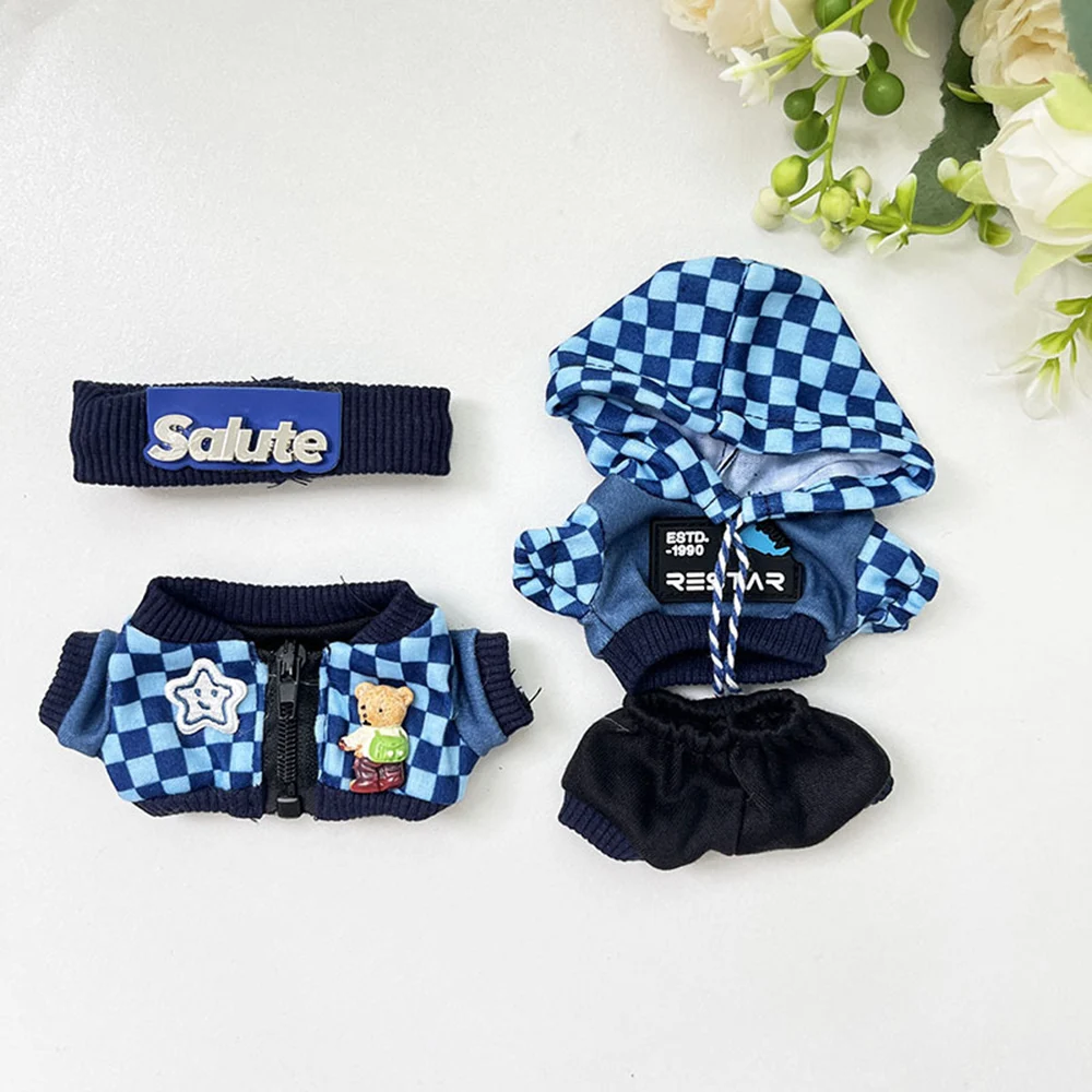 

For 17cm Labubu Doll Clothes All-match Colour Outfit Doll Accessories Fashion Design Lovely clothing accessories