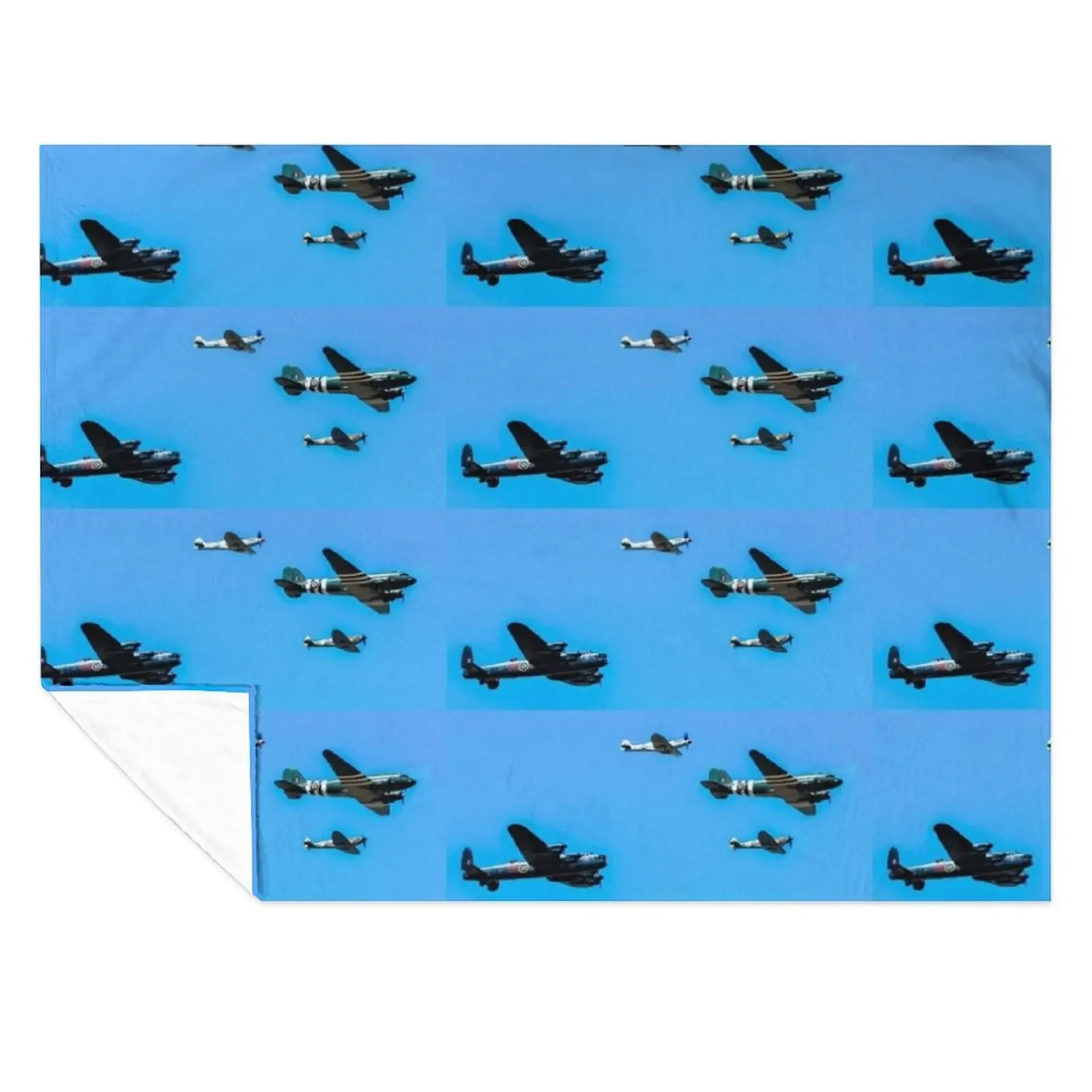 

WW2 Planes Throw Blanket for winter Designers wednesday Thermal Blankets