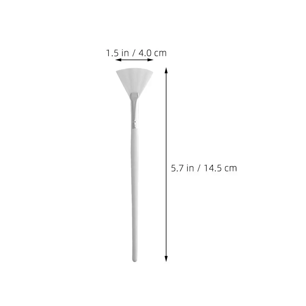 10 Piezas de Brochas para Mascarillas Faciales, Herramienta de Maquillaje, Cabezal de Brocha Suave para Mascarillas de Arcilla y Barro, Aplicación Uniforme, Herramienta de Salón, Herramientas de Maquillaje