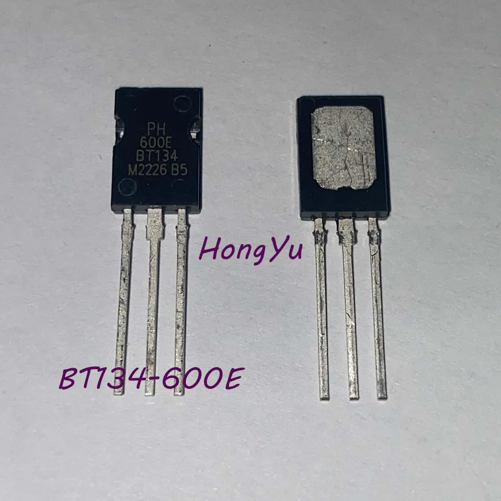 10 Pcs/Lots BT134-600D BT134-600E BT134-600 BT134 TO-126 TRIAC SENS GATE 600V 4A SOT82-3 Thyristors TRIACs New Stocks