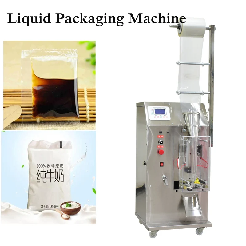 3-500g Automatic liquid filling machine automatic weighing filling sealing machine soy sauce seasoning Packing machine