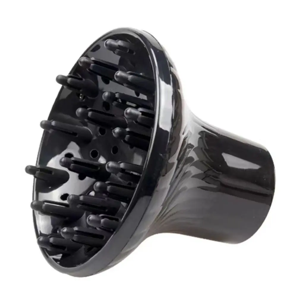 

Черная крышка диффузора для фена, универсальная диспергирующая сушка, фен, диффузор, диффузор, диск, инструмент для сушки вьющихся волос, крышка для фена