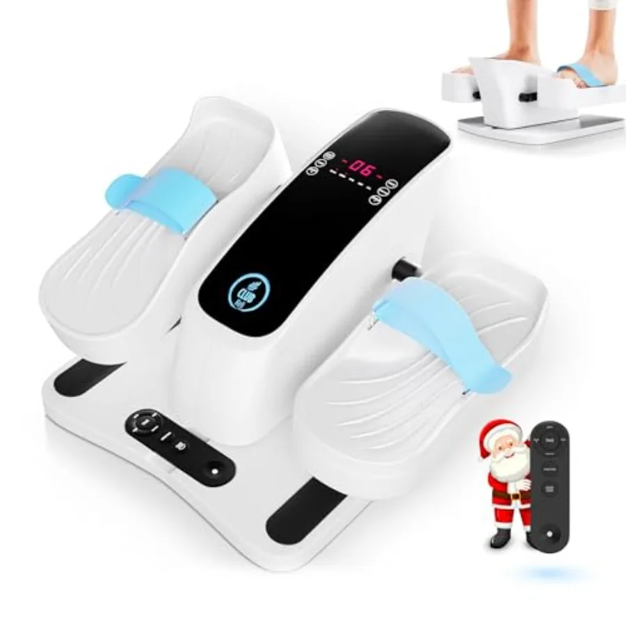 

Электрический эллиптический тренажер под стол для пожилых людей и взрослых, бесшумный педальный тренажер для ног с 12 скоростями