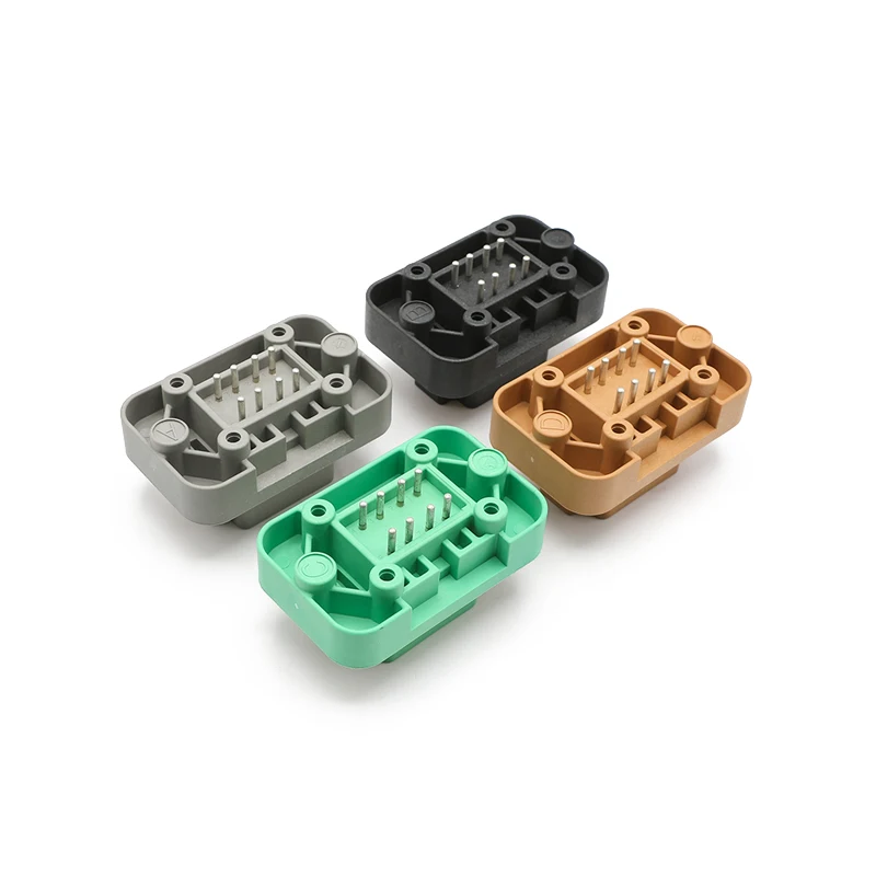 DT15-8PD DEUTSCH 自動車用 8Pin PCB ブラウン防水回路基板コネクタ