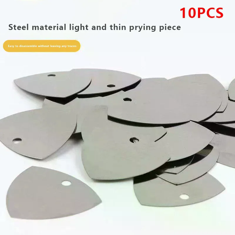 Ultra-thin Flexible Stainless Steel Disassembly Sheet Pry Bar Crowbar LCD Computer Mobile Phone Screen Removal Repair Tool 10pcs