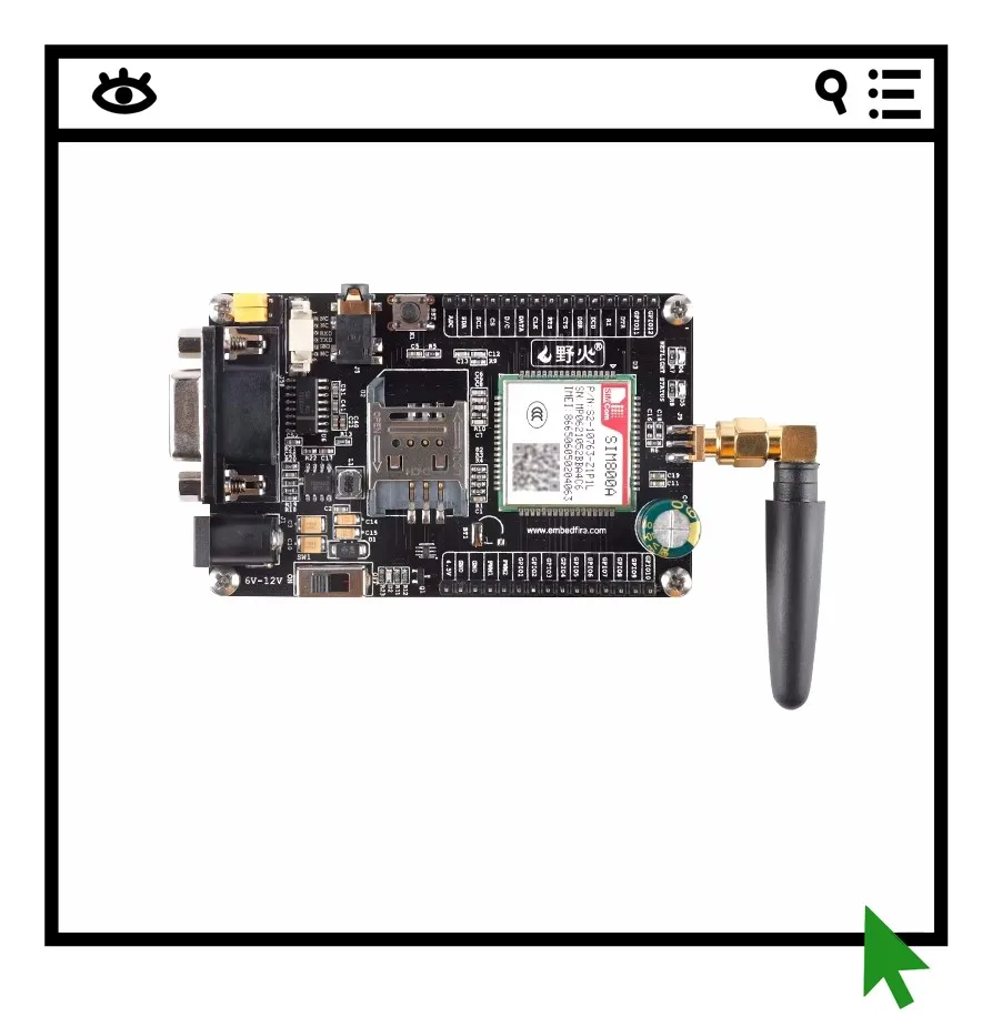 

Модуль GSM-GSM800A, модуль GSM/GPRS, плата для разработки SMS и телефонных приложений, с исходным кодом STM32