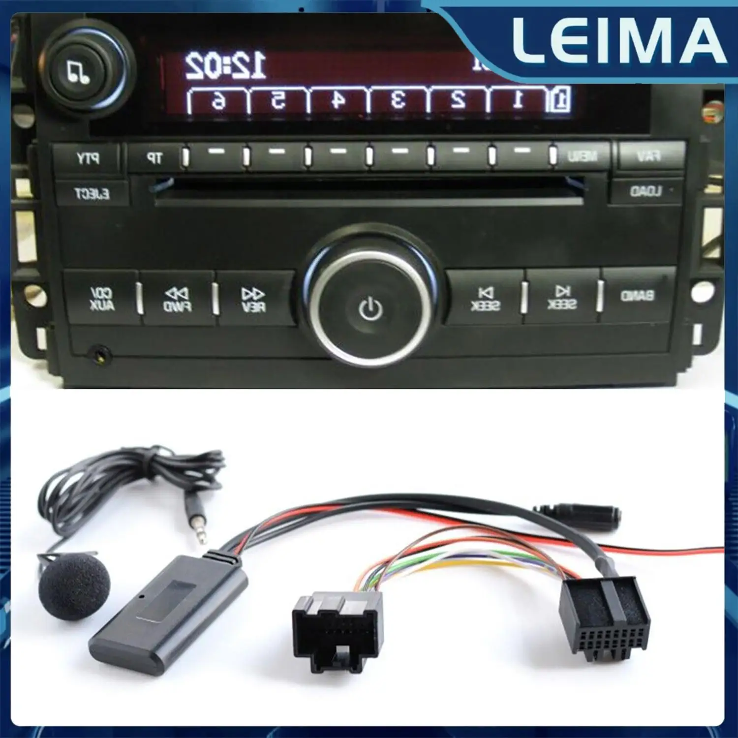 Audio Receiver BT-compatible 5.0 Version Bluetooth Music Handfree Phone Mp3 Aux In Adaptor Cable Module For Saab 9-3 9-5