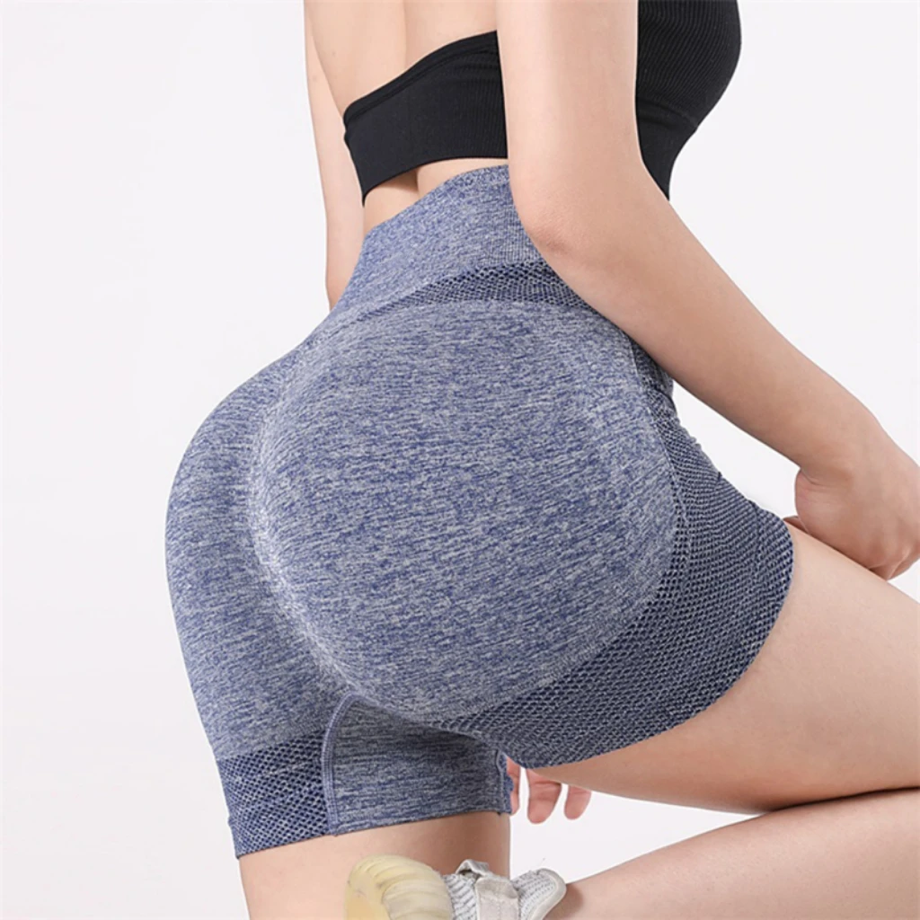 fashion Yoga Short High Waist Workout Shorts Fitness Yoga Lift Butt Yoga Gym Running Shorts For Girls Sportswear