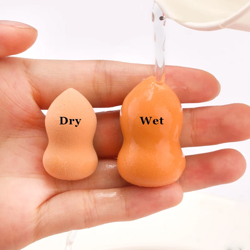 100/50/20/10pcs Soft Water Drop Gourd Beauty Egg Makeup Mixer -  Mini Sponge for Flawless Foundation, Concealer, and Powder