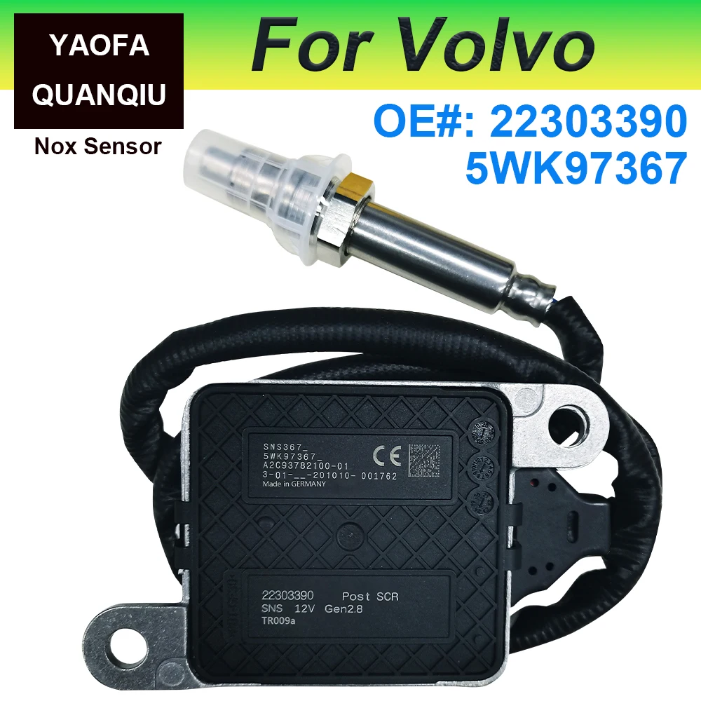 22303390 5WK97367 Original NEW Nitrogen Oxide Sensor NOx Sensor Volvo D11 D13 D16 Mac MP8 ENG-VE13 EM-USA17 EAS-SD(2-Box) Post-C