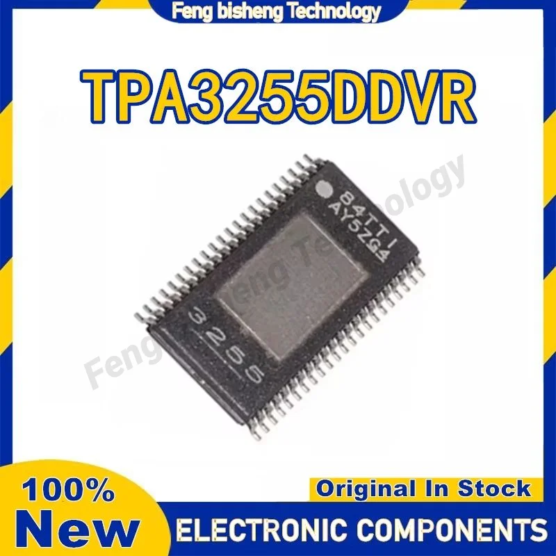 

TPA3255DDVR HTSSOP-44 TPA3255 HTSSOP44 code: 3255 audio amplifier chip