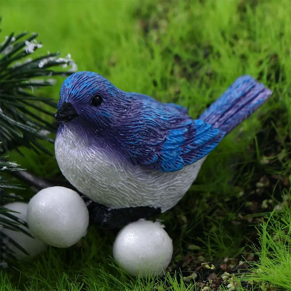 Crafts Dollhouse Animal Model Bonsai Ornaments Little Birds Home Decor Fairy Garden Decor Miniature Figurines Micro Landscape