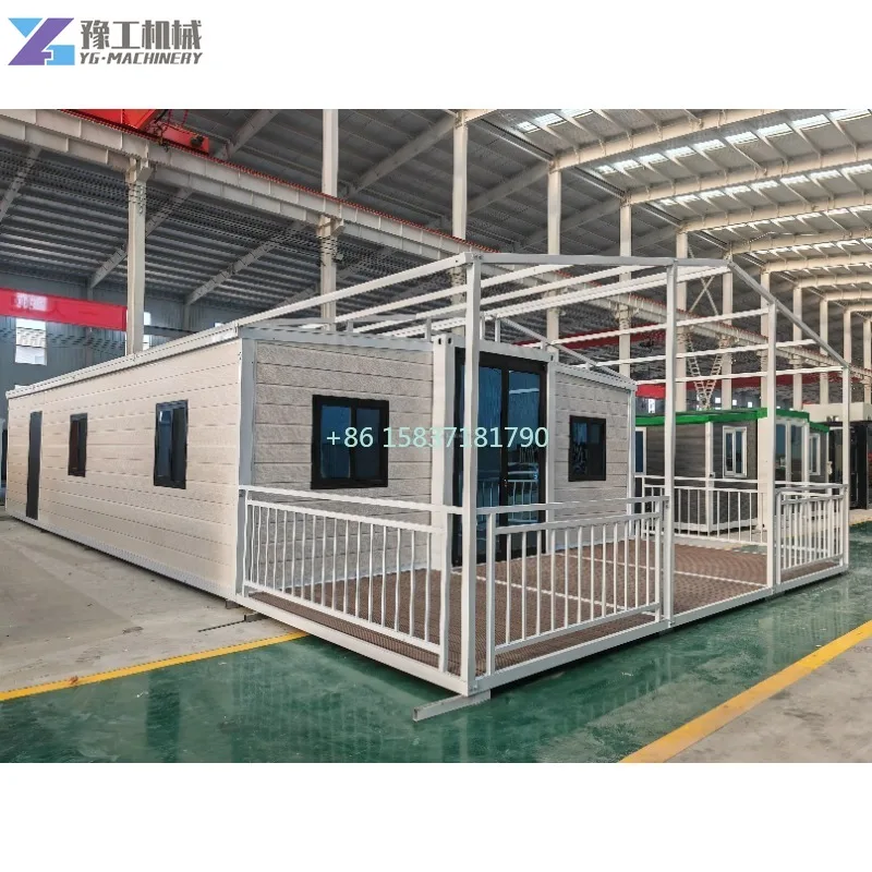 Shipping Container House Ready Foldable 20Ft Casa Container House Mobile Prefab Tiny Luxury Expandable Container Folding House