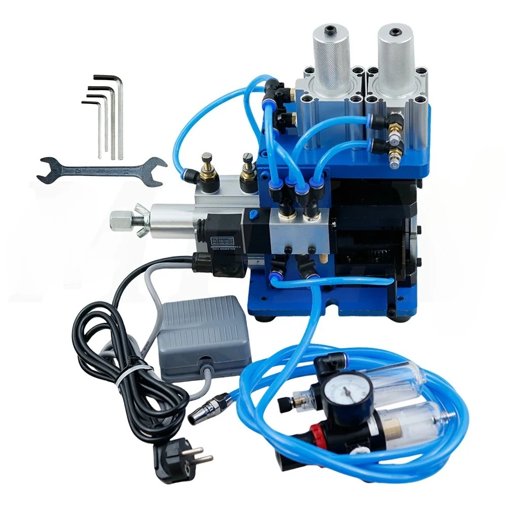 Pneumatic Press Peeling Wire Stripping Twisting Machine 3FN Vertical Type Cable Stripper