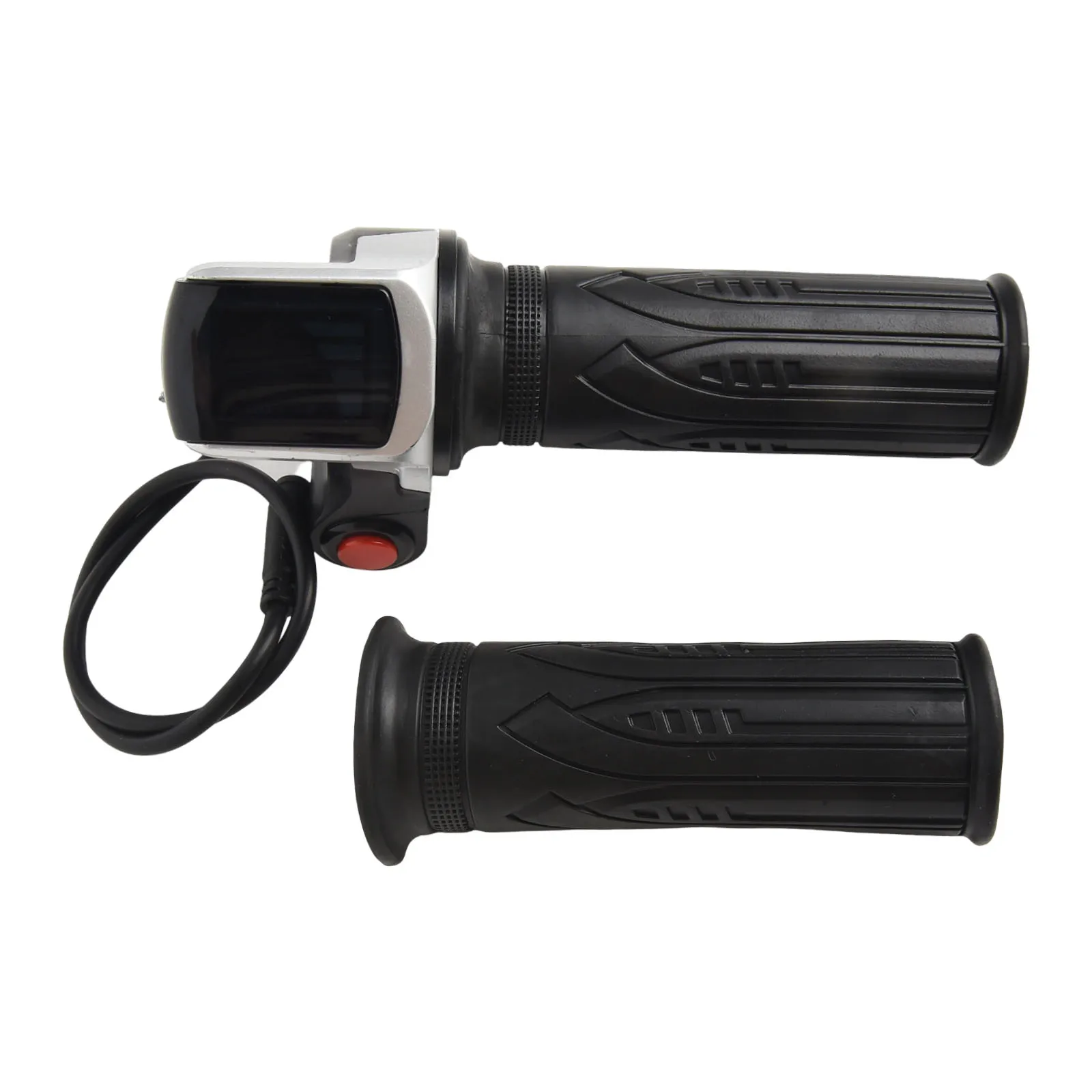 E-Bike Throttle Electric Scooter Throttle Grip Wirh Keys Buttom Start Accelerator Switch For E-Scooter Speed Control Throttle