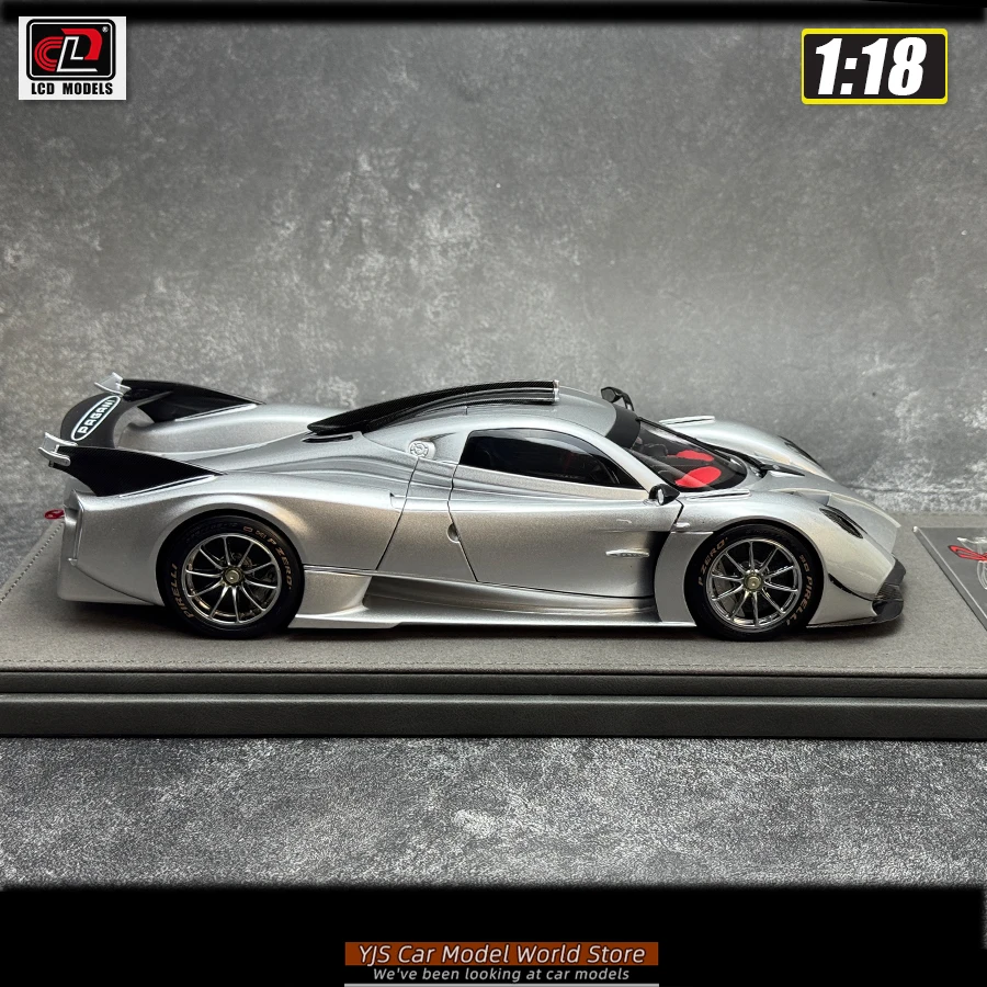 LCD Model 1/18 scale collection Pagani Huayra R Pearl white