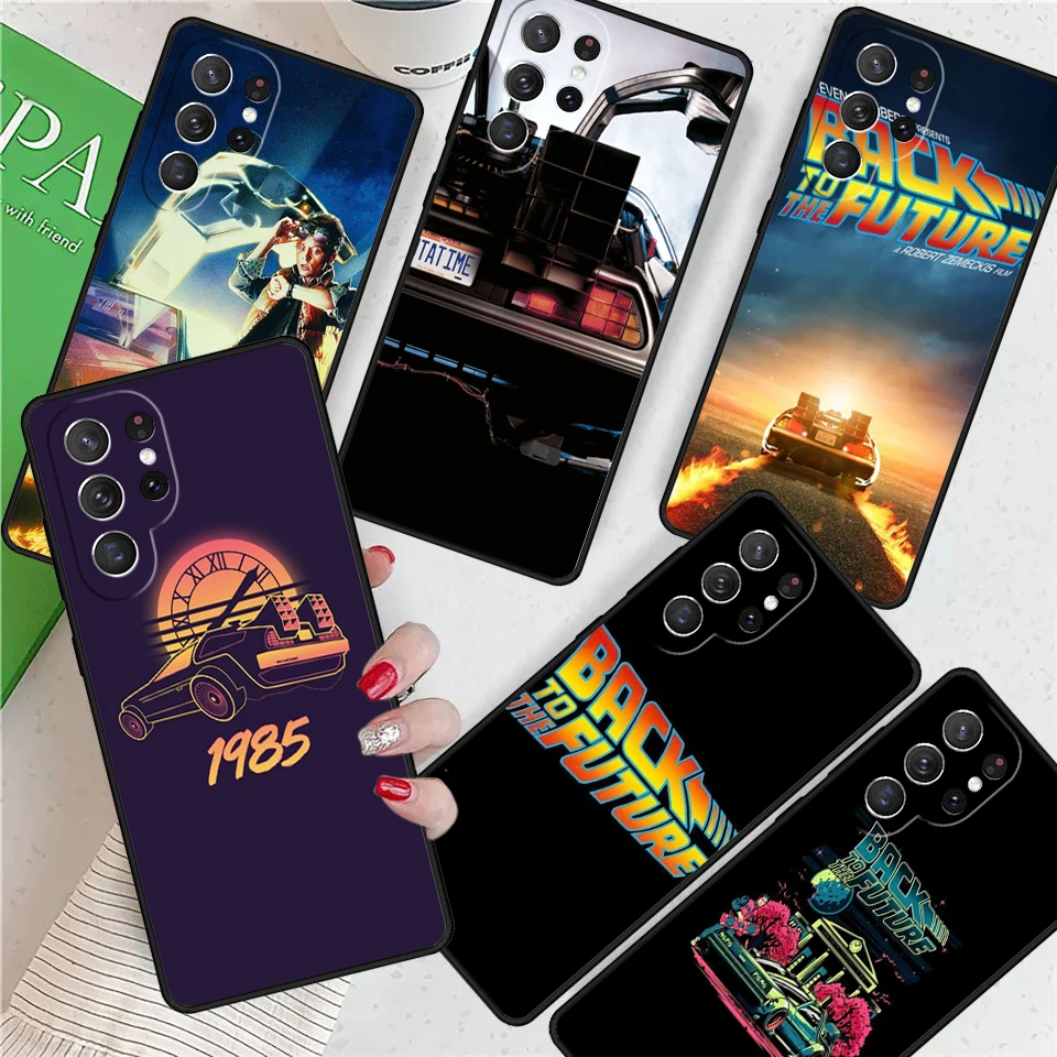 Movie B-Back To The future For Samsung Galaxy S24 Ultra S21 S22 S8 S9 S10E Note 10 20 Plus FE S23 Phone case Cover Coque