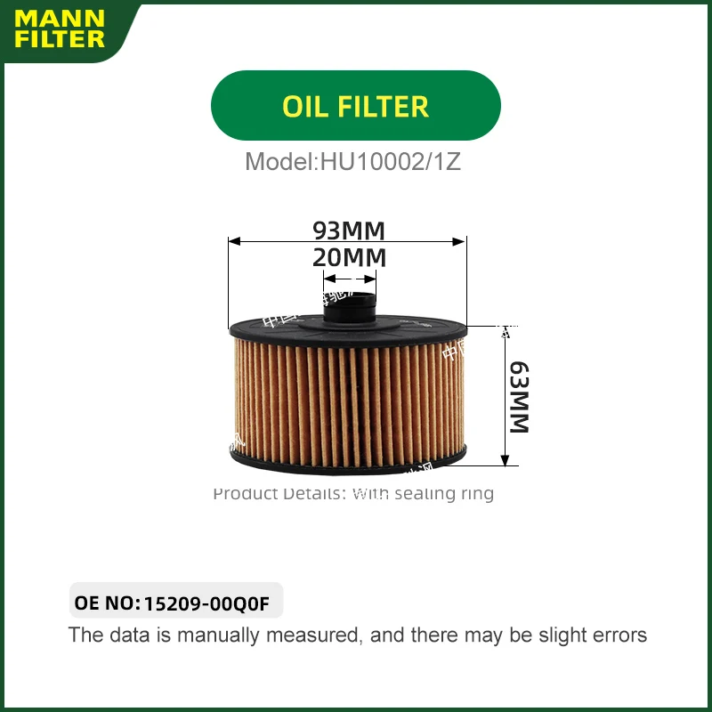Mannfilter HU10002/… - image