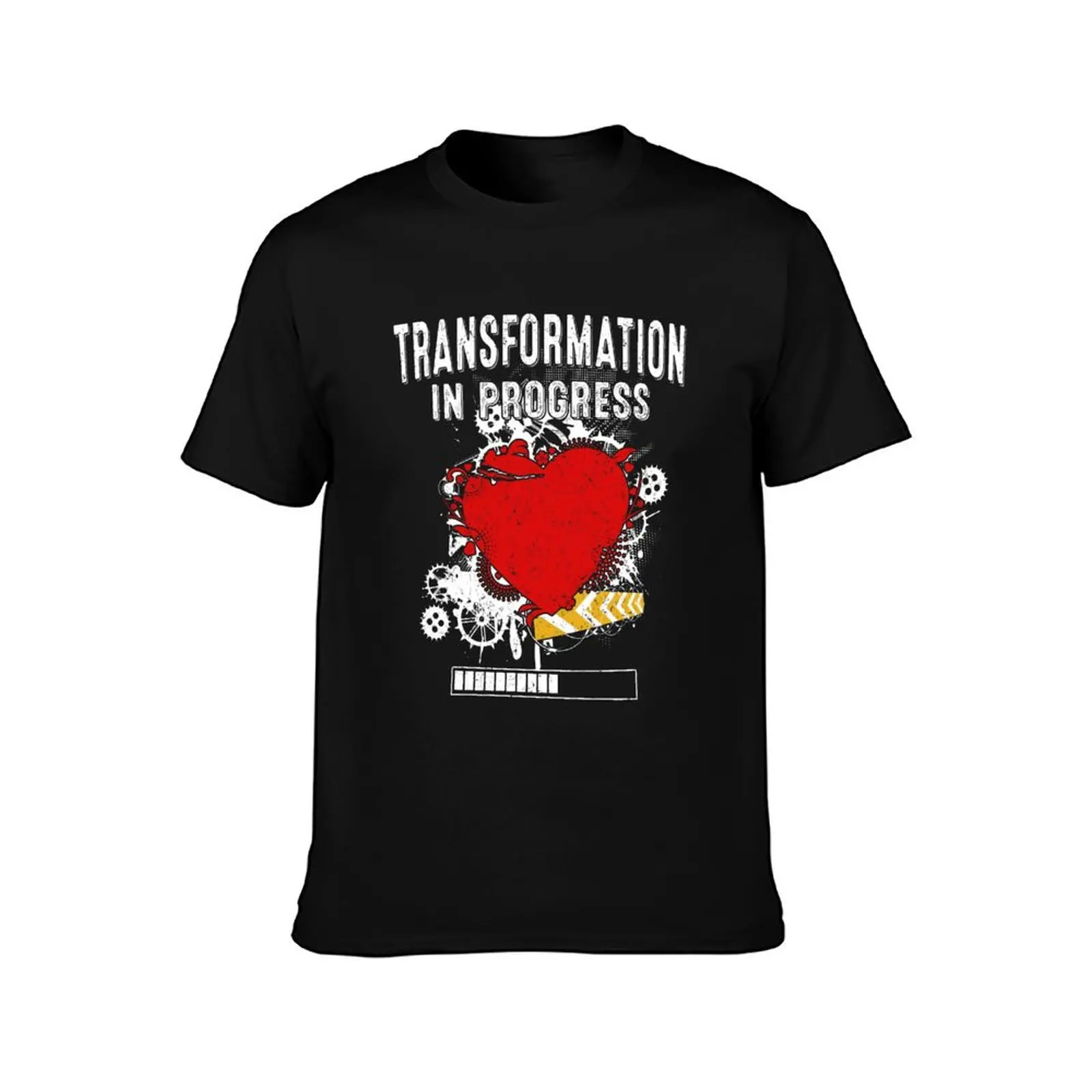 TRANSFORMATION IN PROGRESS ?????UNDER T-Shirt Work Wear Short Sleeve T-Shirt