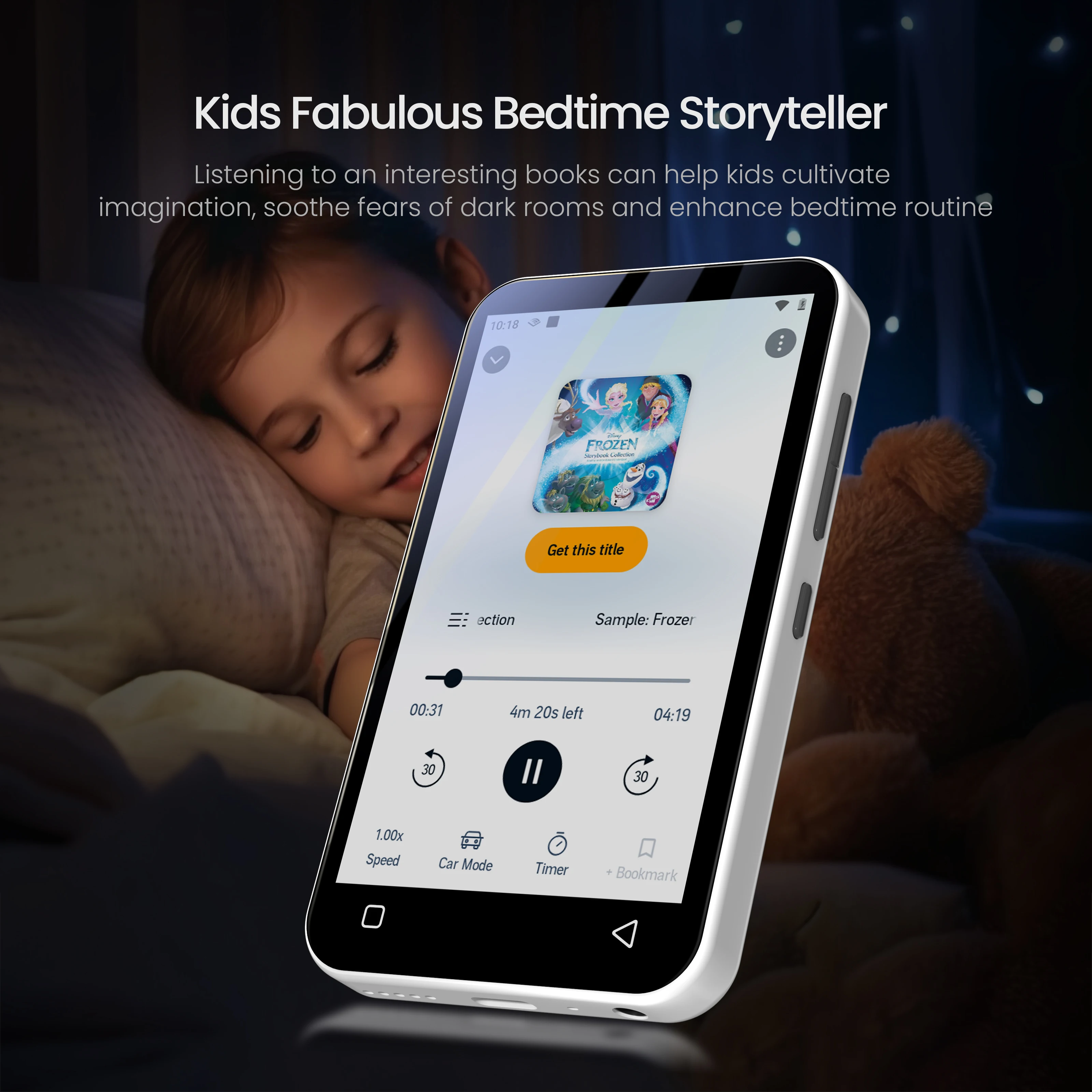 عرض ساخن لعام 2025 مشغل موسيقى MP3 للأطفال مع توسيع 1 تيرا بايت مكبر صوت مدمج Deezer Tidal ومسموع يدعم WAV Audio Forma