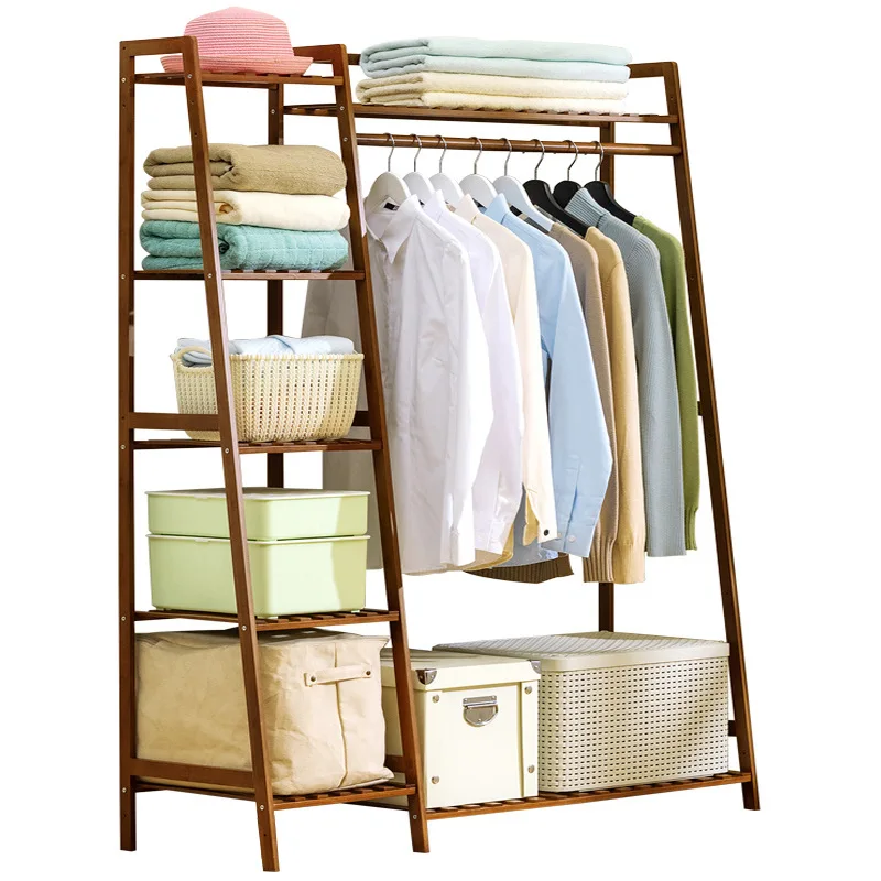 Coat rack Floor-to-ceiling multi-functional storage rack Simple hanger