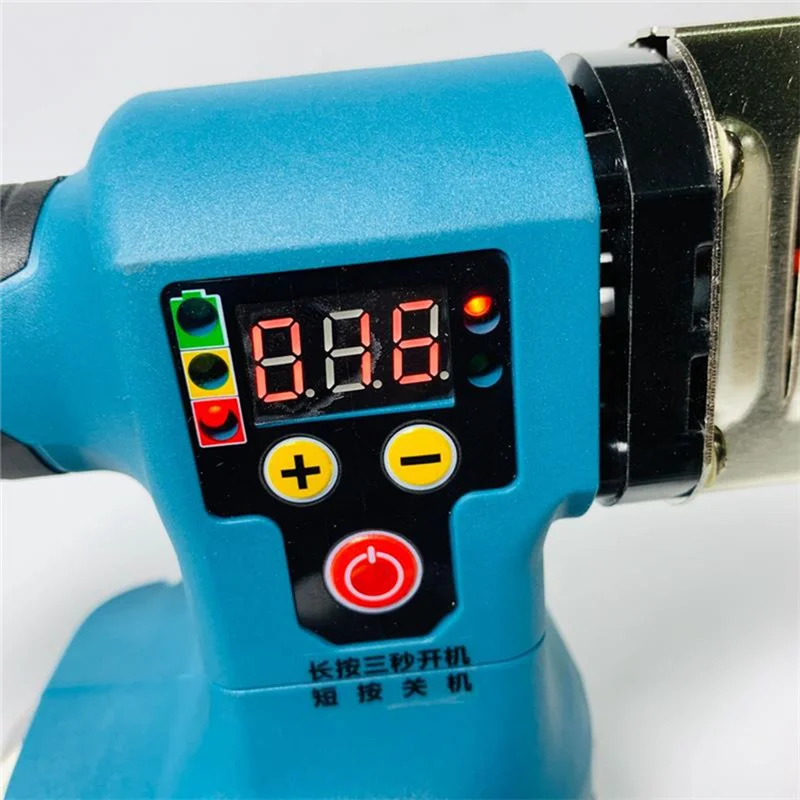 Display digitale Wireless Hot Melter PPR Water Pipe Melter con testine di ricambio dispositivo di fusione elettrico al litio