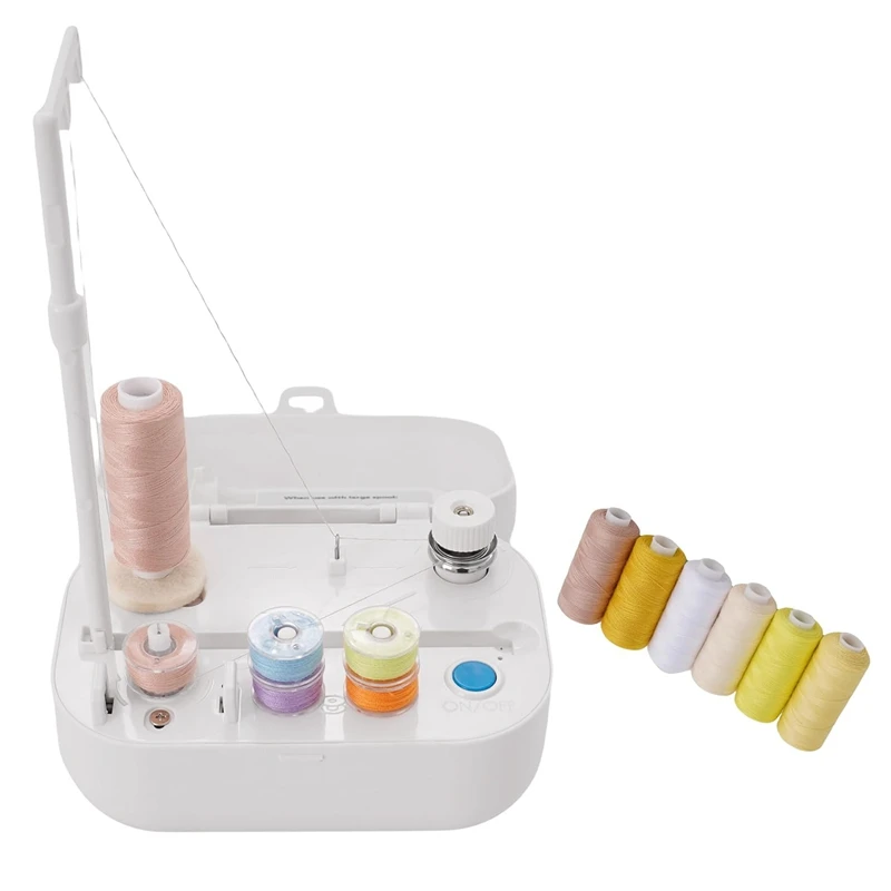 

Автоматический намотчик бобины большой держатель катушка ниток + Автоматическая пробка для швейной машинки, для намотки нити, 1 шт.