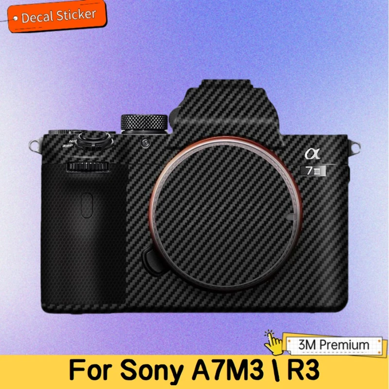 ソニー-a7m3-a7r3-カメラステッカー保護スキンデカールビニールラップフィルムアンチスクラッチプロテクターコート