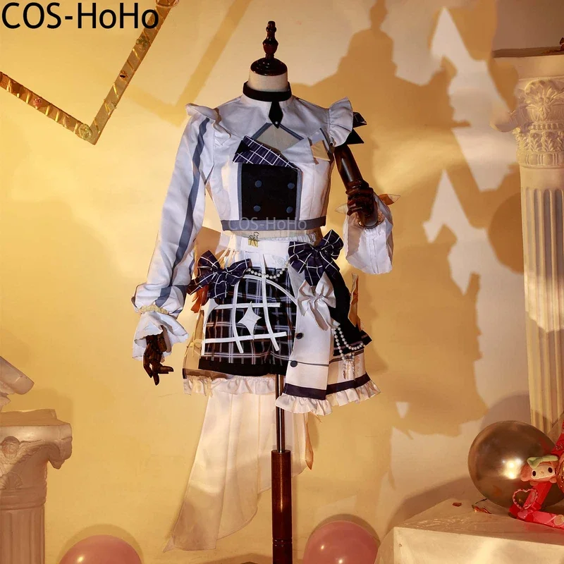 COS-HoHo Vtuber Hololive 4th Watson Amelia/Takanashi Kiara/Hakos Baelz/Mori Calliope Game Suit Cosplay Costume Halloween Women