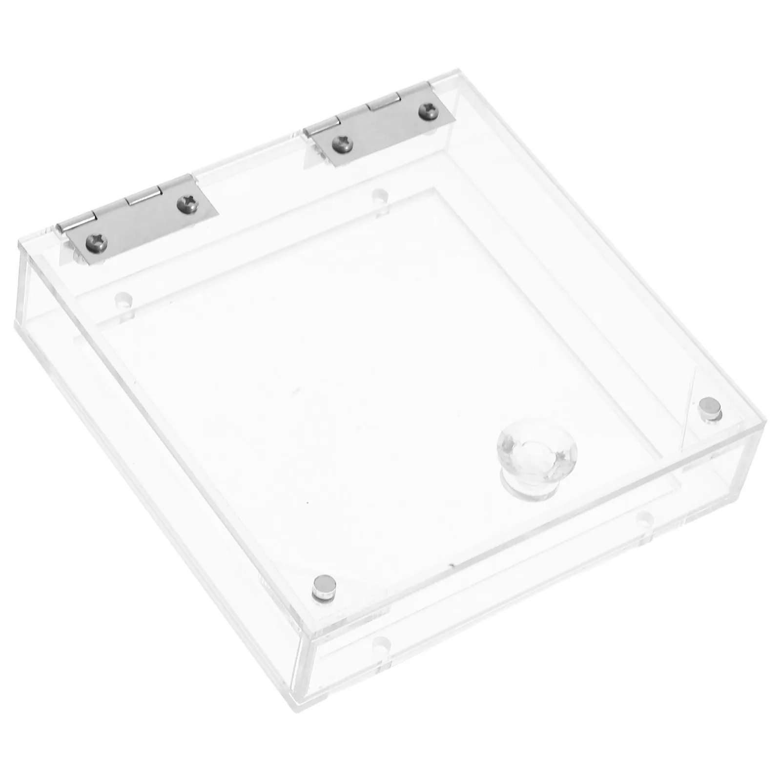 Couvercle de protection transparent pour bouton d'arrêt d'urgence, boîte de protection anti-poussière en acrylique à couverture complète pour interrupteur, usage industriel et en usine