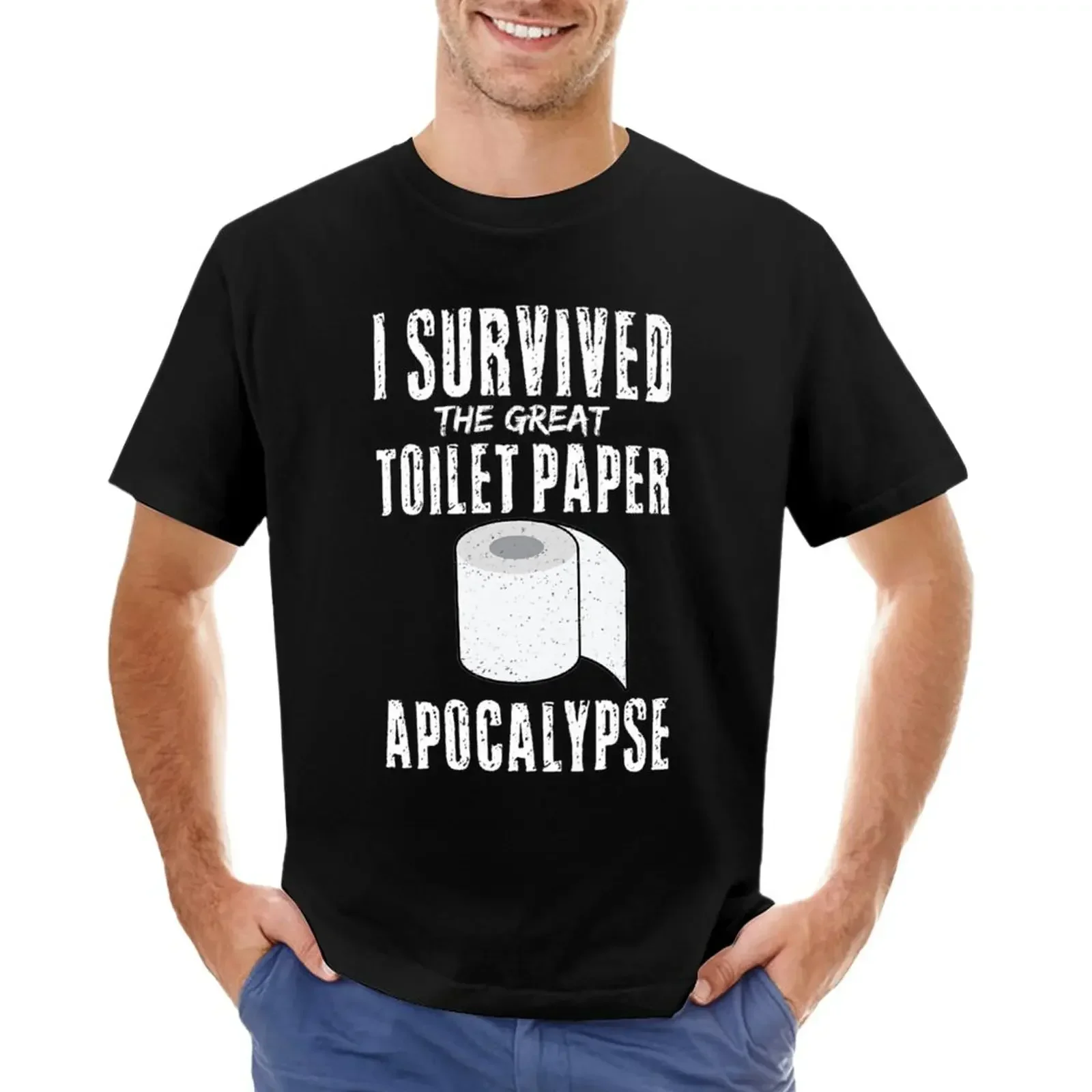 I Survived The Great Toilet Paper Apocalypse Of 2020 Crisis Survived Quarantine Distancing T-Shirt