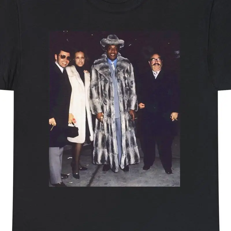 Frank Lucas T Shirt American Gangster Movie Drug Kingpin Photo Denzel Film Bla
