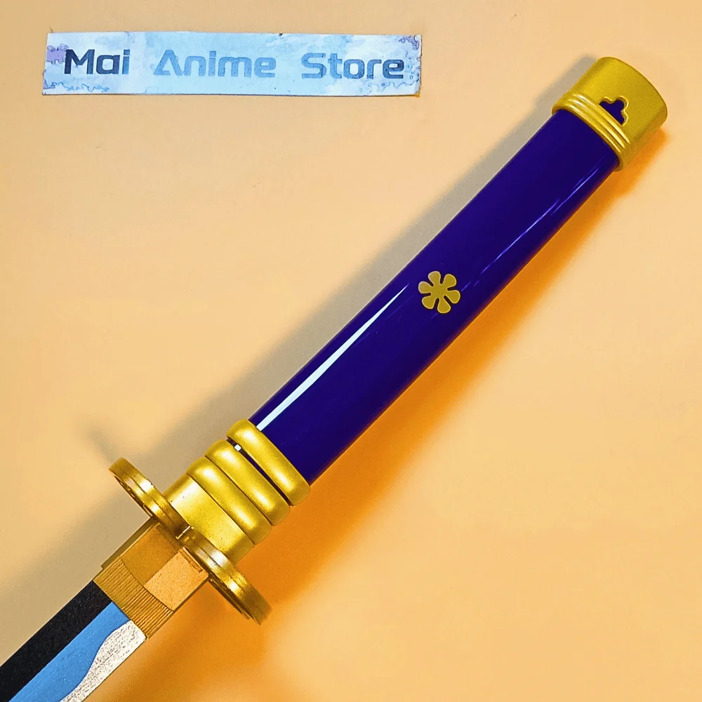 40 بوصة رورونوا زورو كاتانا أنيمي السيف تأثيري الدعامة بليد زورو ريال يابانيسا كاتانا الأصلي الساموراي صابر النينجا سكين لعبة هدية