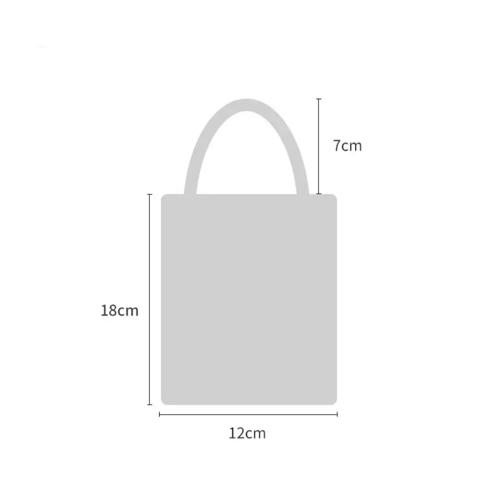 New Sweet Love Knit Handbag Mini High-capacity Knot Wrist Bag Knit Phone Bag Girl view 6