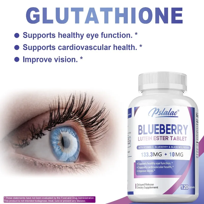 Cápsulas de arándanos: beneficiosas para la salud del cerebro y del sistema inmunológico, mantenimiento de la salud cardiovascular y la función ocular