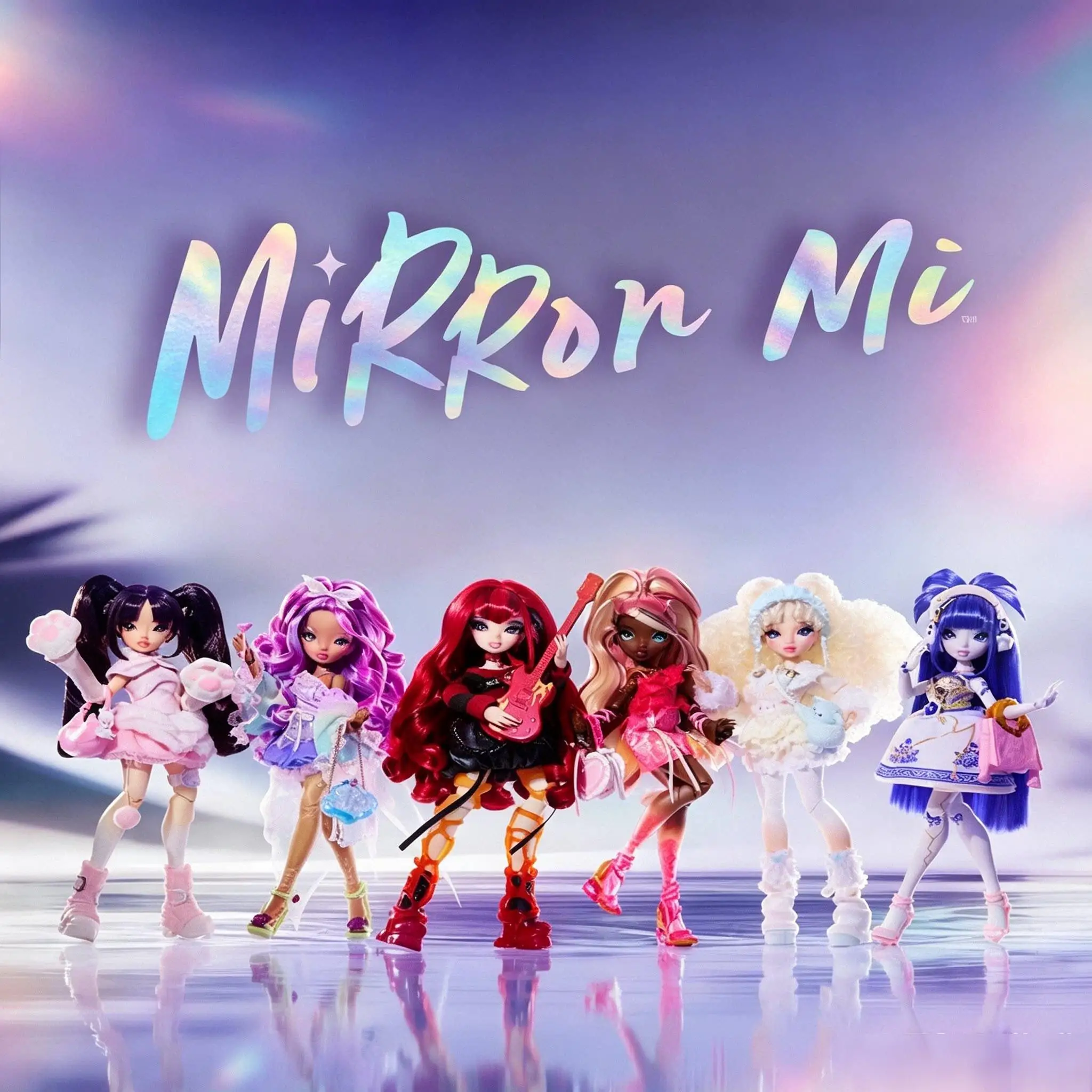 Mirror Mi Fashion Doll Collectible Dress Up Art Toy Complete Outfit Accessories Posable Fashion Figure Gift For Doll Collectors