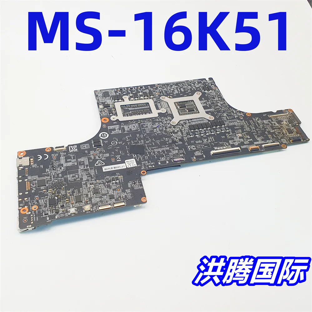 MS-16K51 MS-17B51 لـ MSI Gs63 Stealth Ms-16k5 GS73 MS-17B5 اللوحة الأم مع I7-8750H وGTX1060M اختبار الشحن السريع