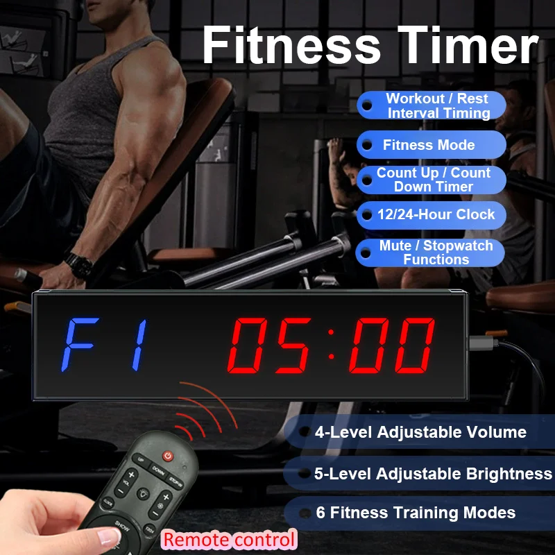Led Digital Gym Tim…