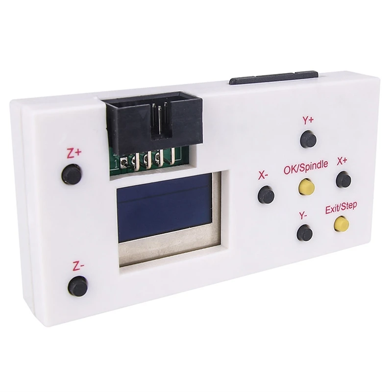 ตัวควบคุมแบบออฟไลน์สำหรับเครื่องแกะสลักเลเซอร์ CNC 3018 Pro 2418 Pro 1610 Pro DIY พร้อมการ์ด TF 1GB ควบคุมด้วยมือแบบ 3 แกน GRBL