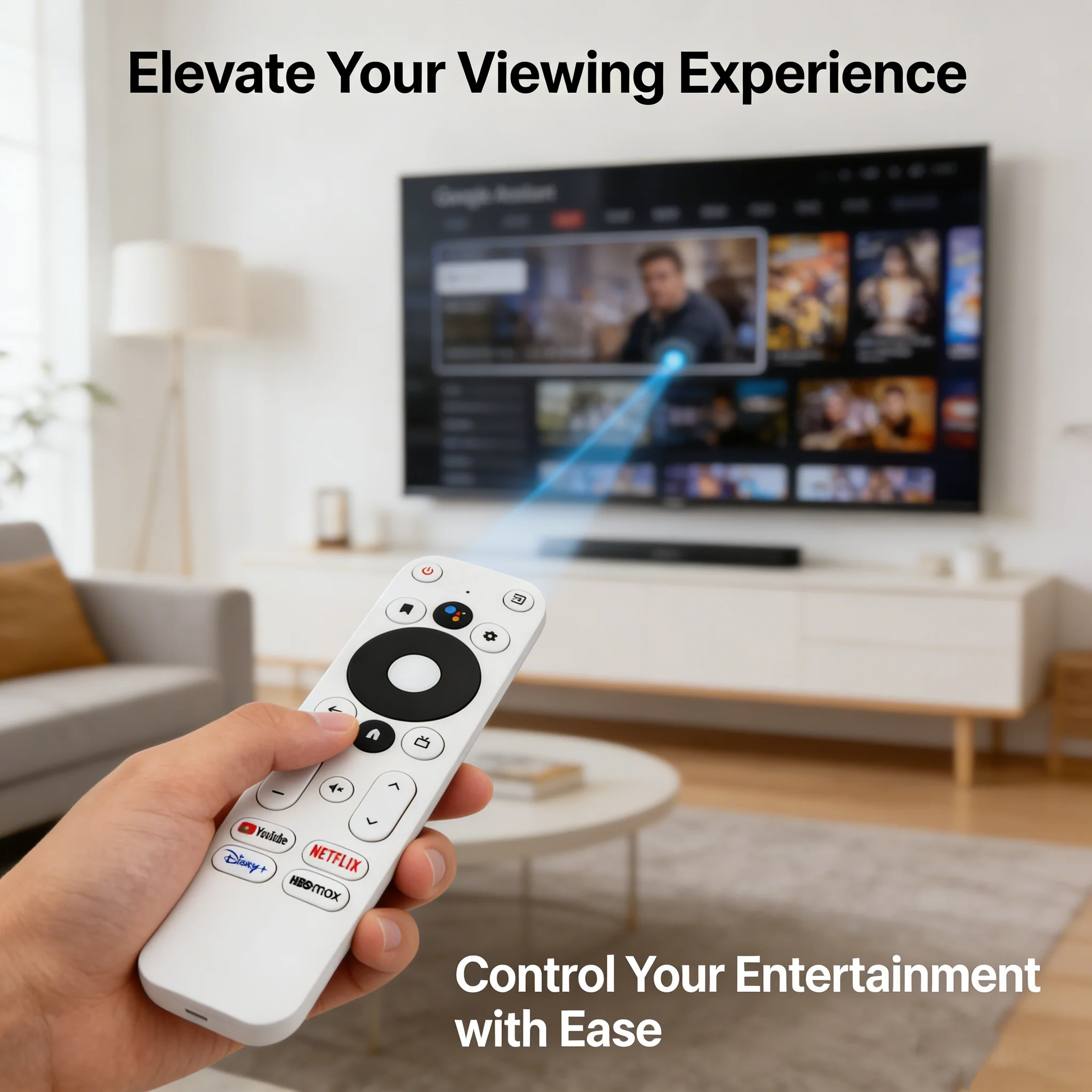 Voice Remote Control Replacement For MECOOL KM2 KM2 PLUS for ONN Android 4K UHD TV Box Bluetooth-compatible Voice Remote