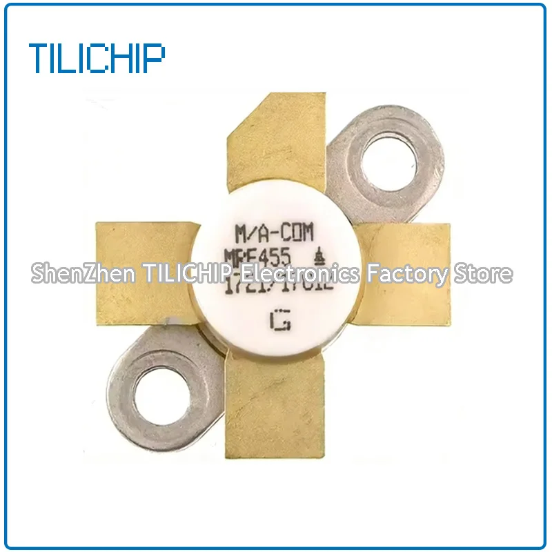 MRF455 60W 18V 15A 30MHz  Brand new high-frequency tube, microwave tube, RF tube, NPN Silicon power transistor